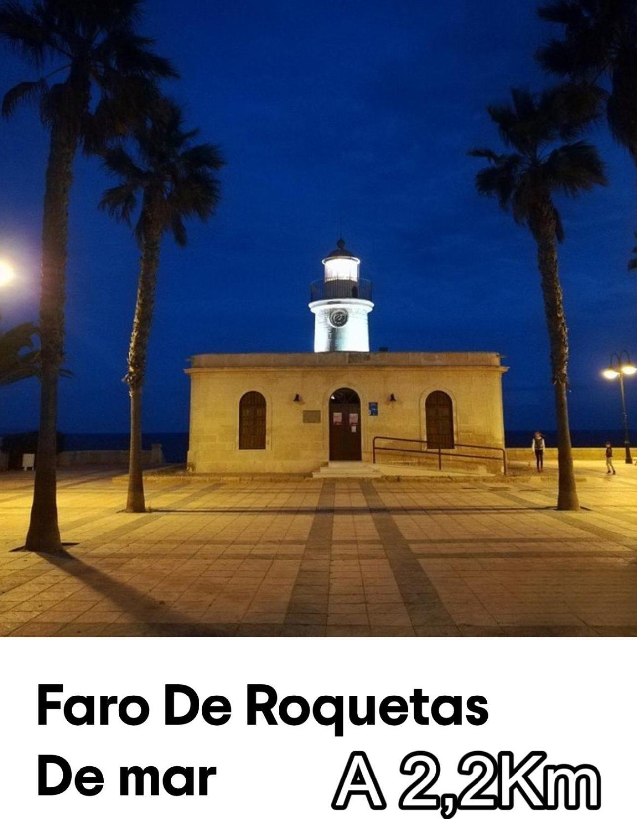 Atico Junto Al Teatro Auditorio De Roquetas De Mar Bagian luar foto